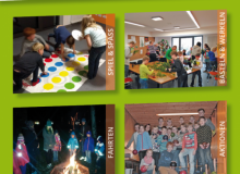 Neue Flyer für die Gruppenstunden (Vorderseite, Version 1)